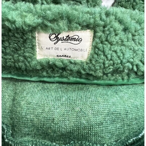 Systemic x L'Art de L'automobile KAR Fleece Pants in Green - Picture 4 of 4